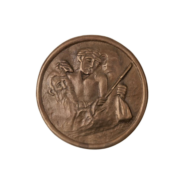 medalla caravaggio reverso